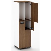 Z Soyunma Dolabı 2 Kişilik Menfezli Kilitli