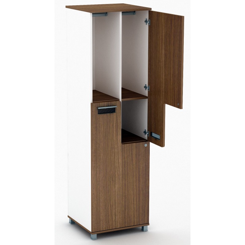 Z Soyunma Dolabı 2 Kişilik Menfezli Kilitli